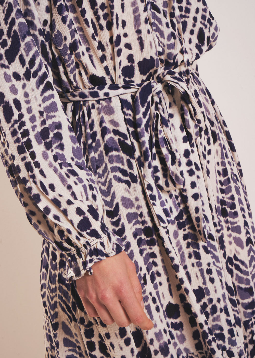 RADEYA Long dress with graphic print - 4 - Sud Express - Sud Express