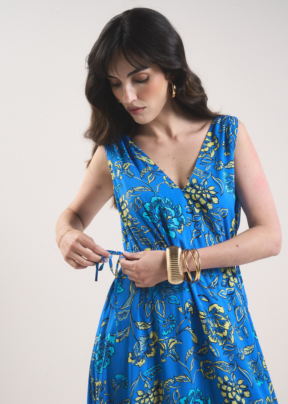 RATARA Midi printed dress - 4 - Sud Express - Sud Express