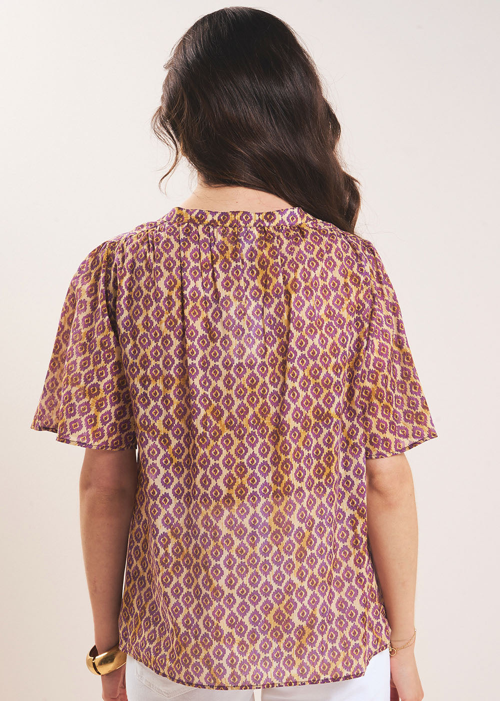 TIPALO Graphic printed blouse - 3 - Sud Express - Sud Express