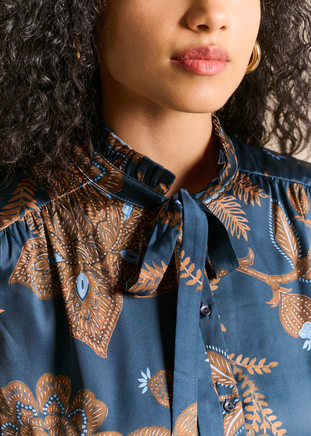 CAKURA Victorian collar blouse - 2 - Sud Express - Sud Express