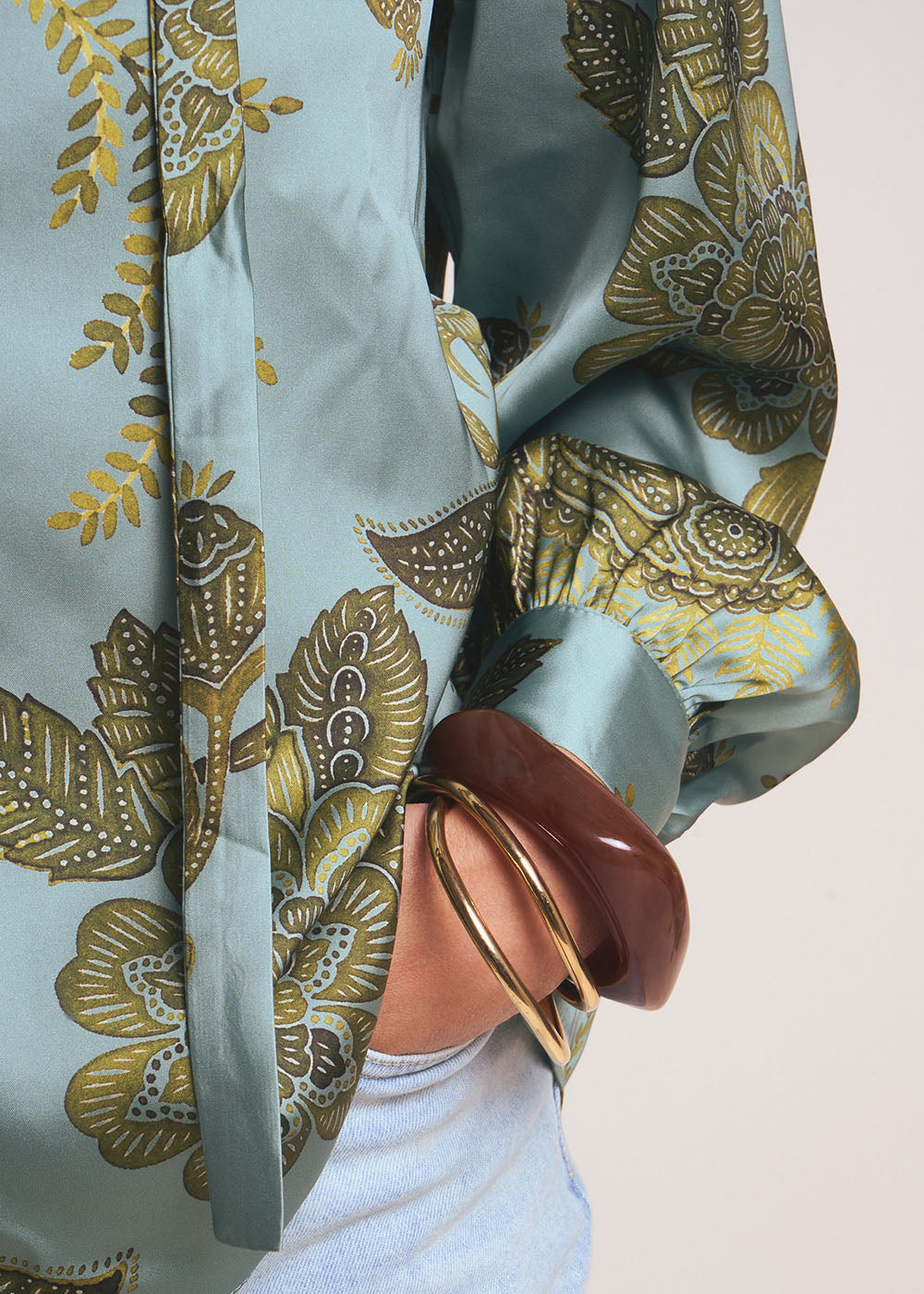 CAKURA Victorian collar blouse - 4 - Sud Express - Sud Express