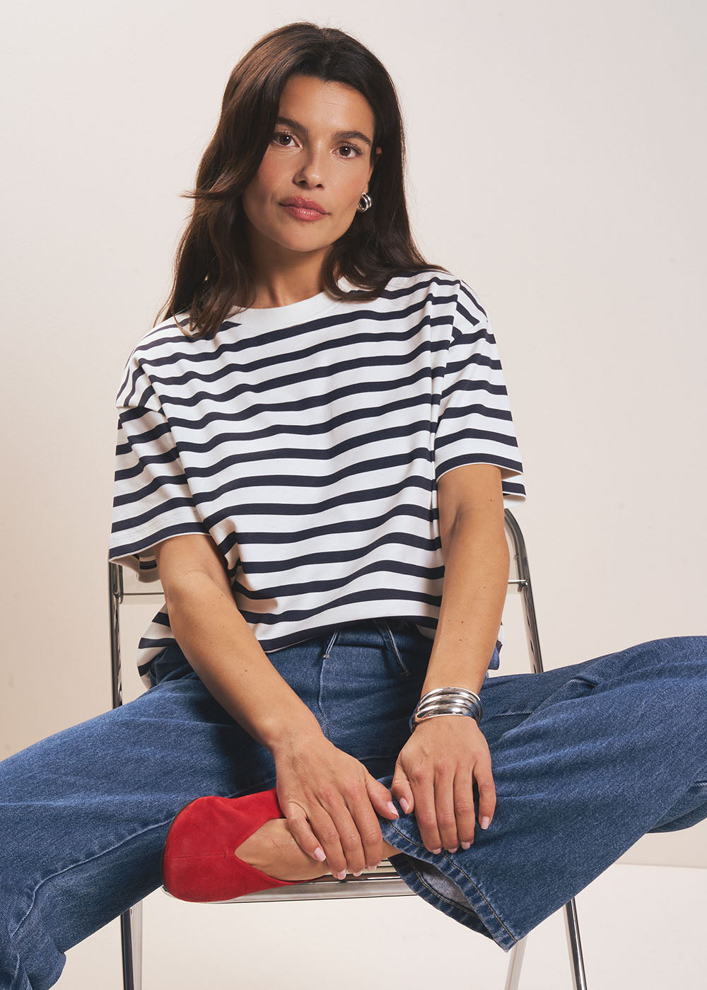 TEPHANE Kimono sleeve T-shirt - 1 - Sud Express - Sud Express