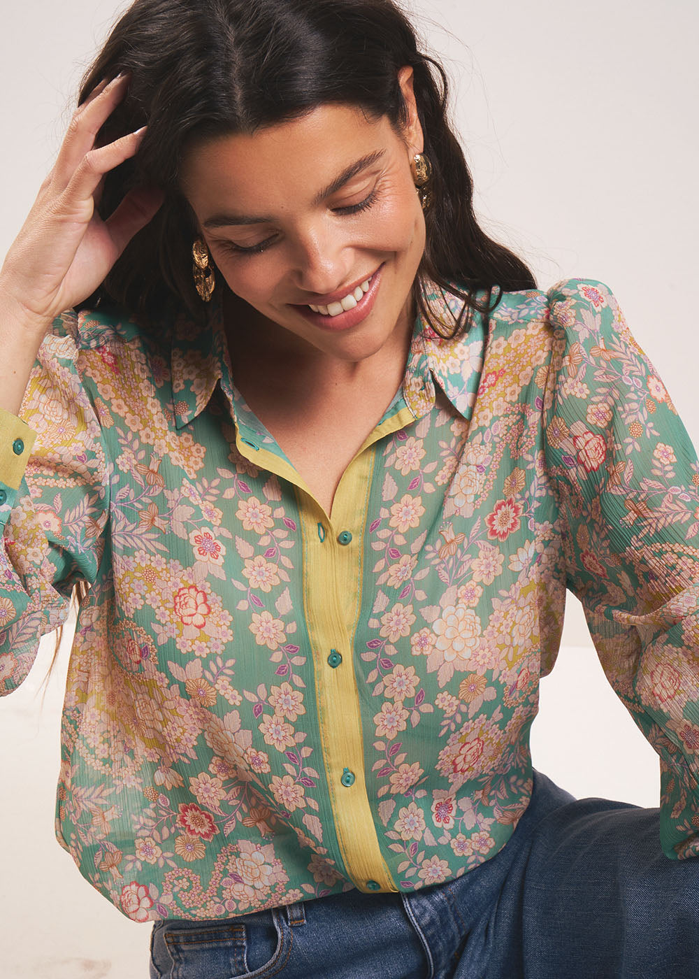 COSAKA Japanese-inspired printed shirt - 1 - Sud Express - Sud Express