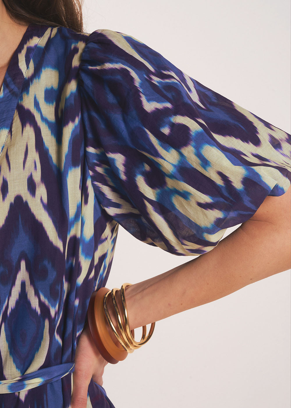 RYLLO Short Ikat Print Dress - 2 - Sud Express - Sud Express