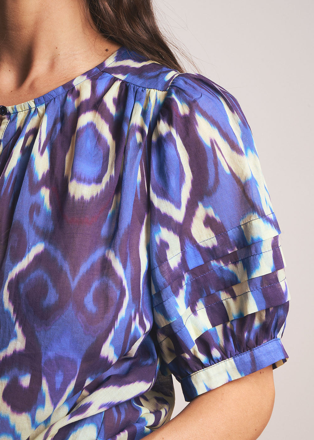 TABALTO Ikat printed top - 4 - Sud Express - Sud Express