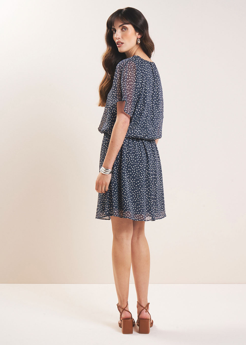 RISTILE Short polka-dot dress - 3 - Sud Express - Sud Express