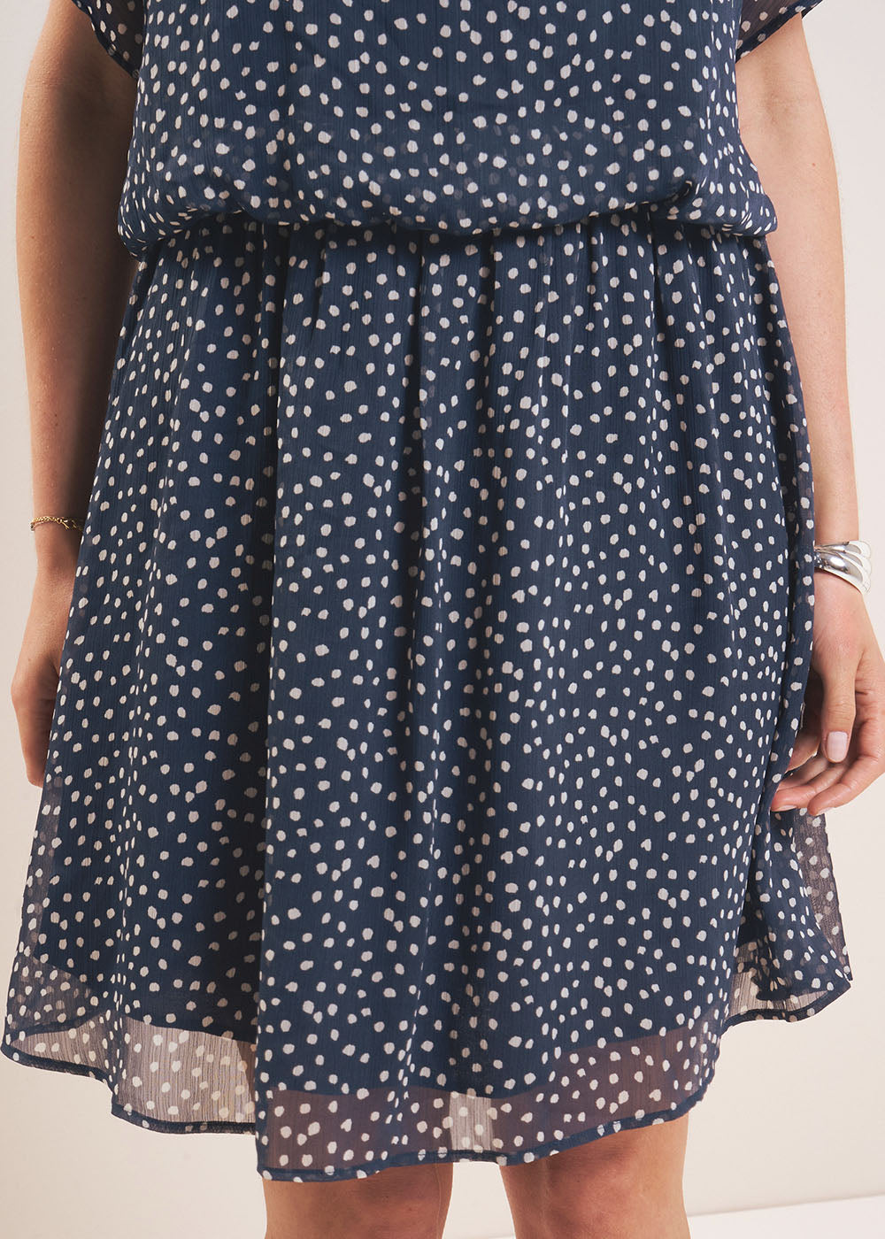 Short polka-dot dress - Sud Express - 5 - Sud Express