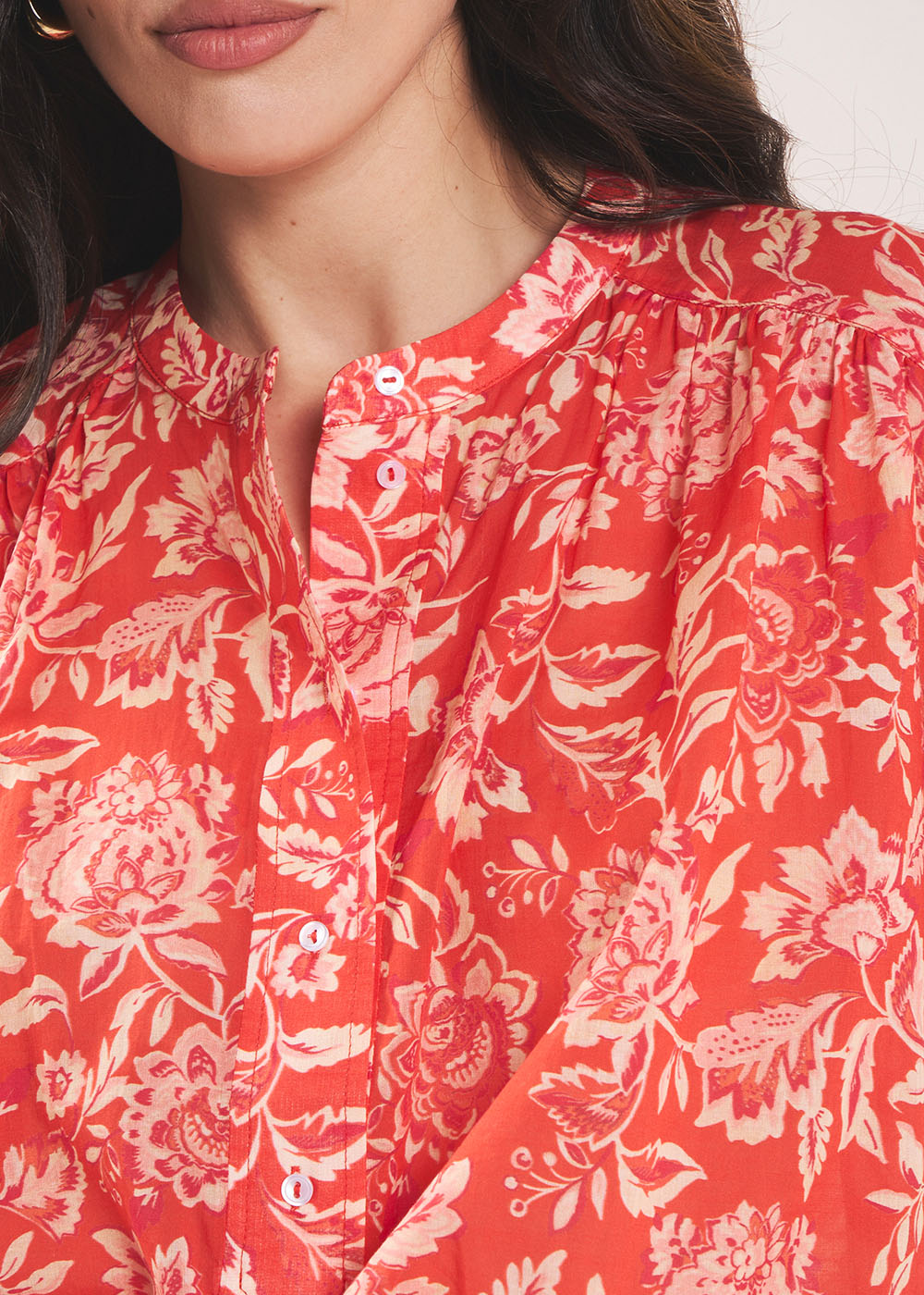 CALERMO Printed cotton shirt - 2 - Sud Express - Sud Express