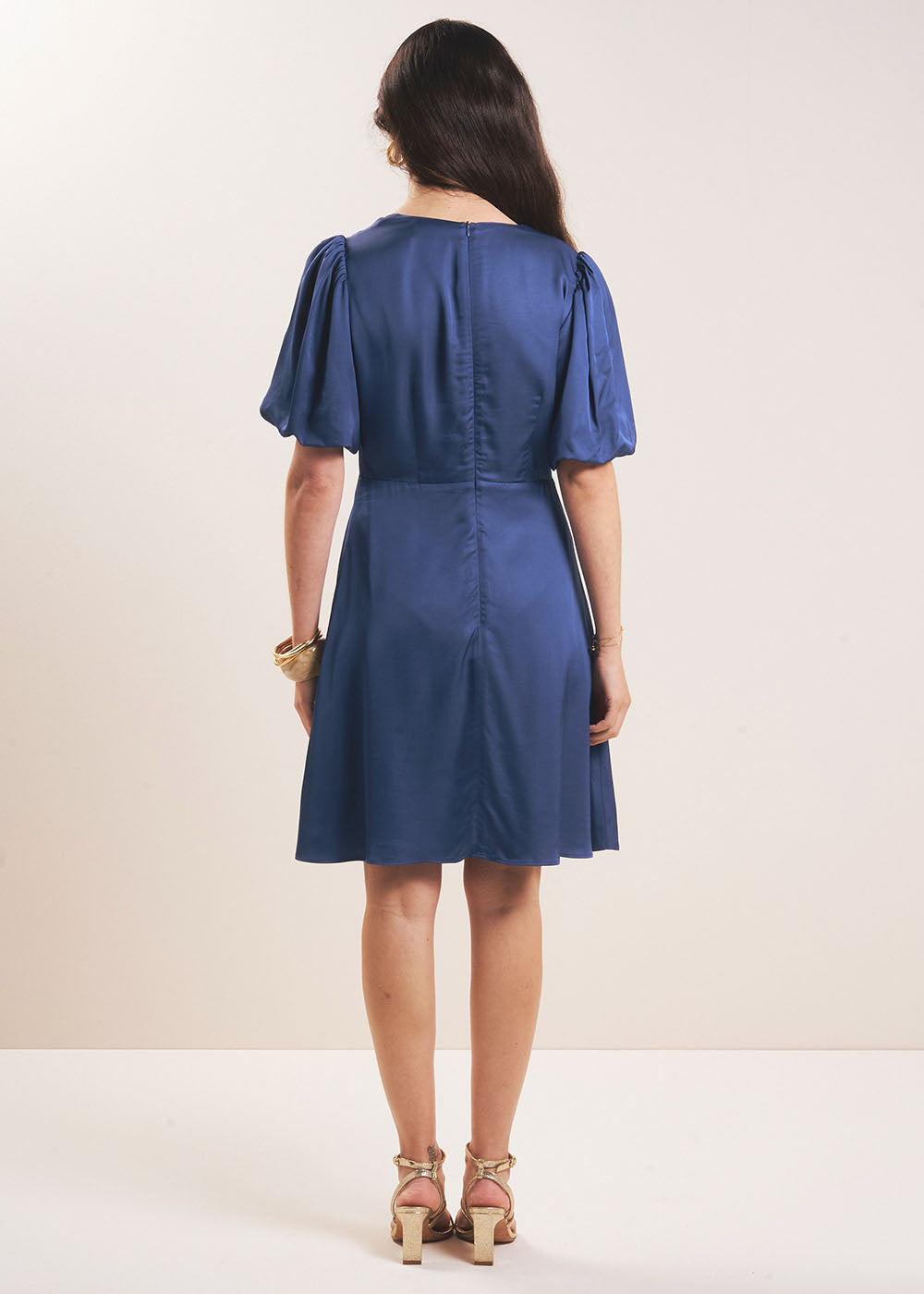 RISELE Short dress with a bow - 3 - Sud Express - Sud Express