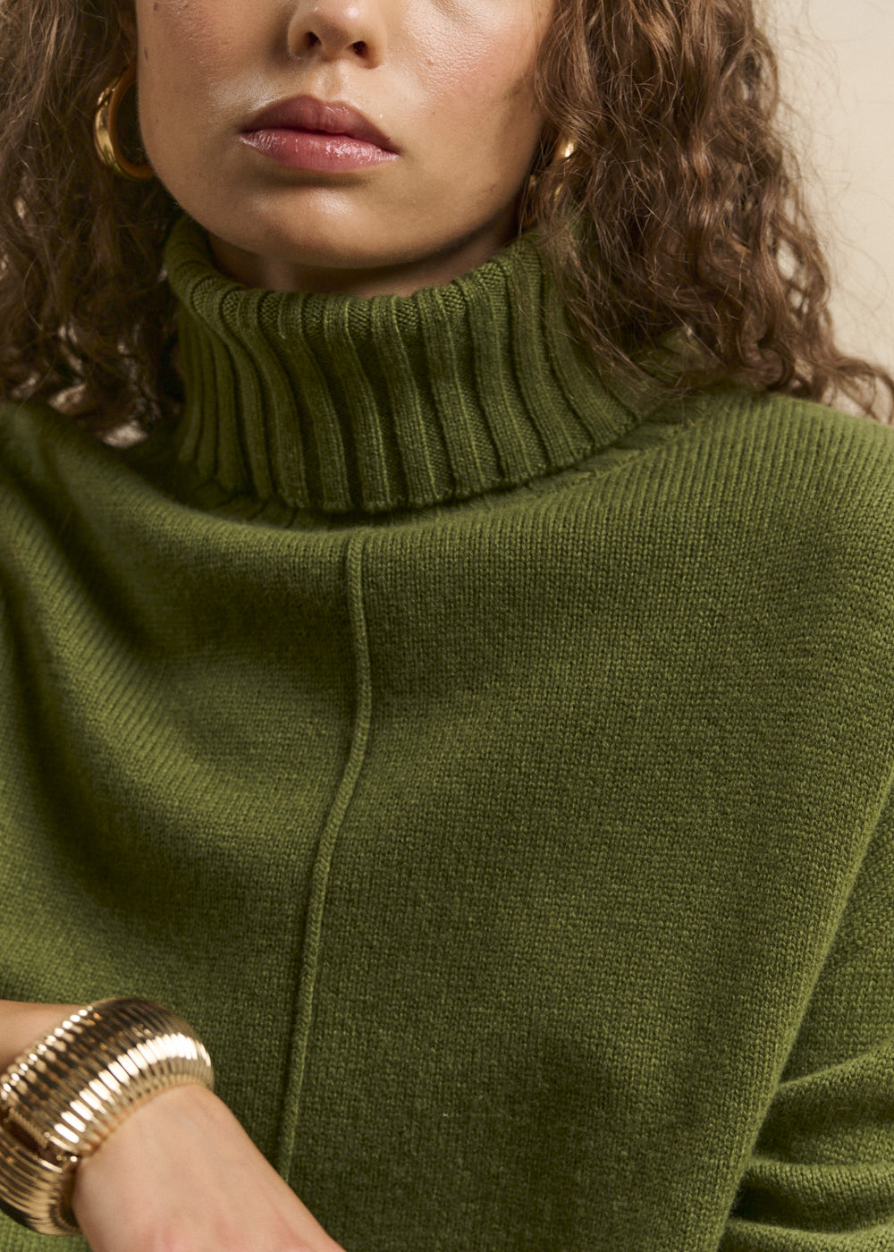 Loose turtleneck wool sweater - Sud Express - 4 - Sud Express