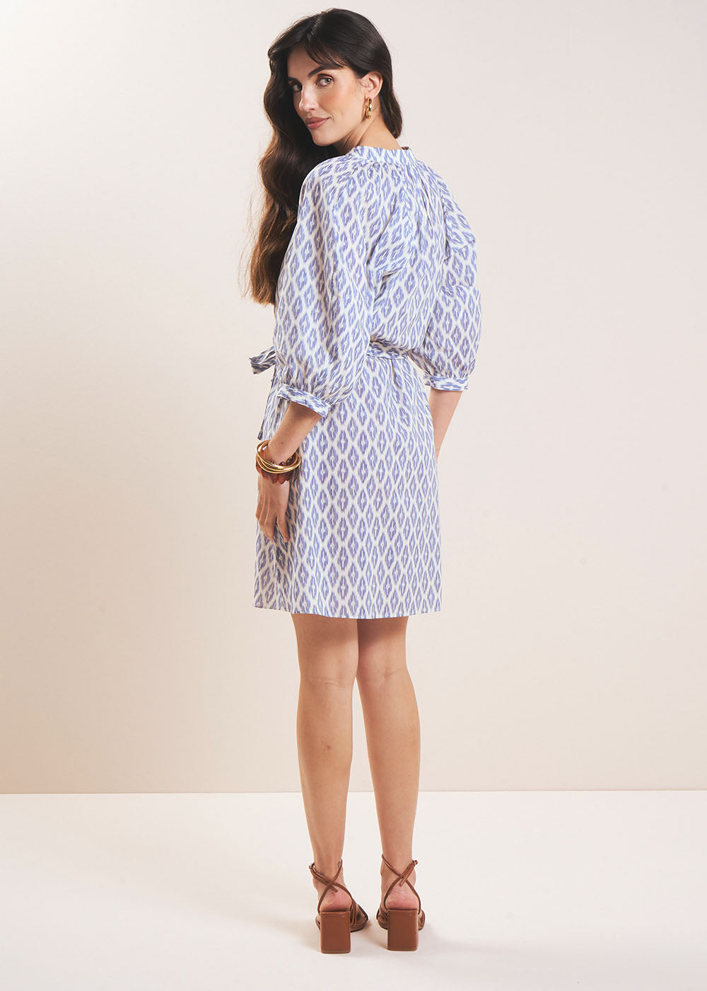 RAELLY Printed short dress - 3 - Sud Express - Sud Express