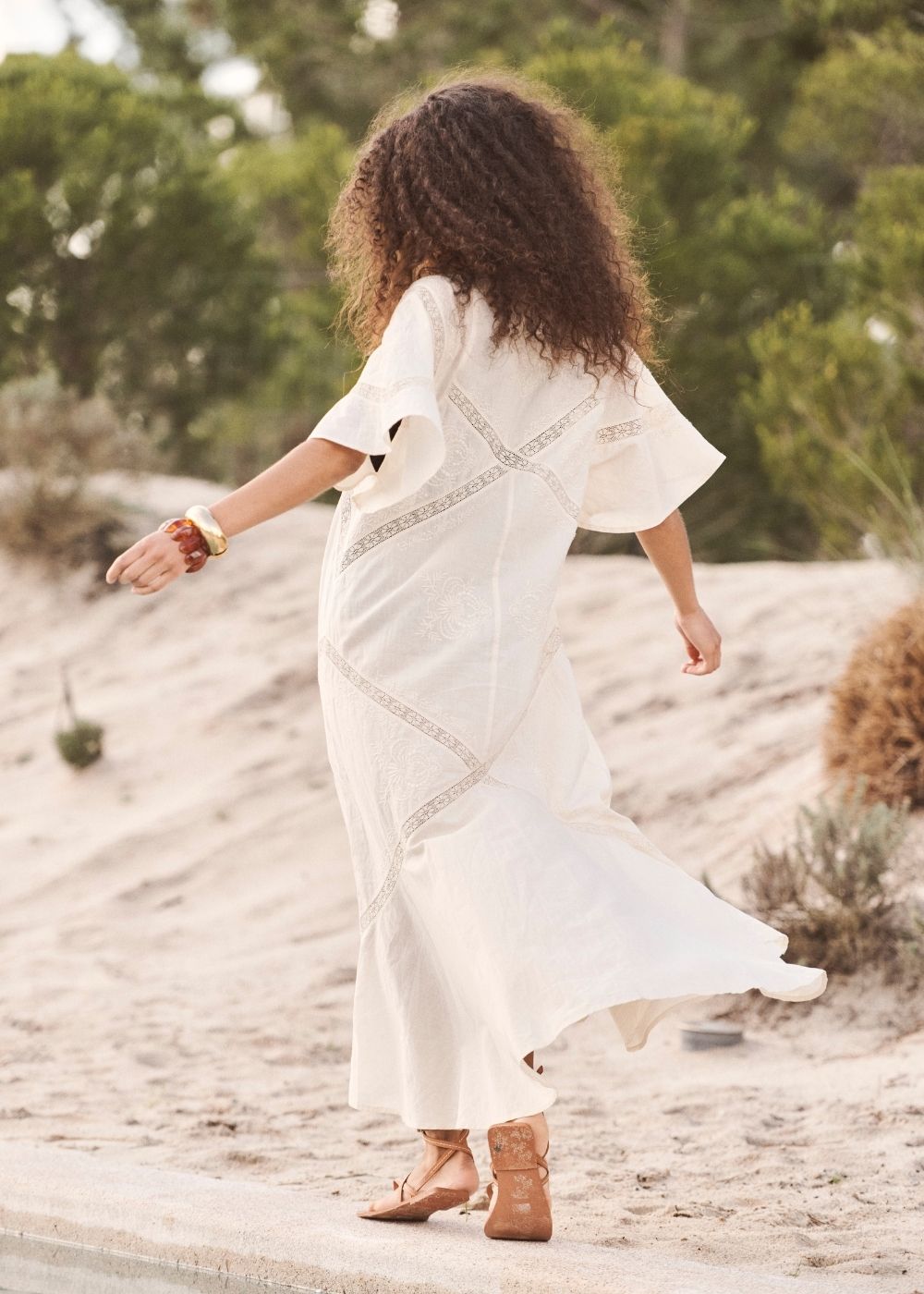 RAUSE Embroidered long dress - 2 - Sud Express - Sud Express