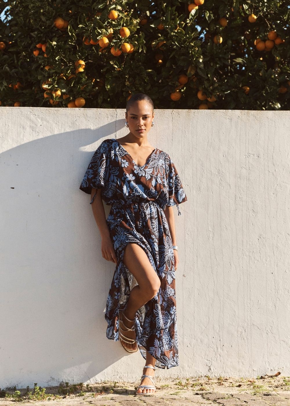 RALOULA Printed midi dress - 1 - Sud Express - Sud Express