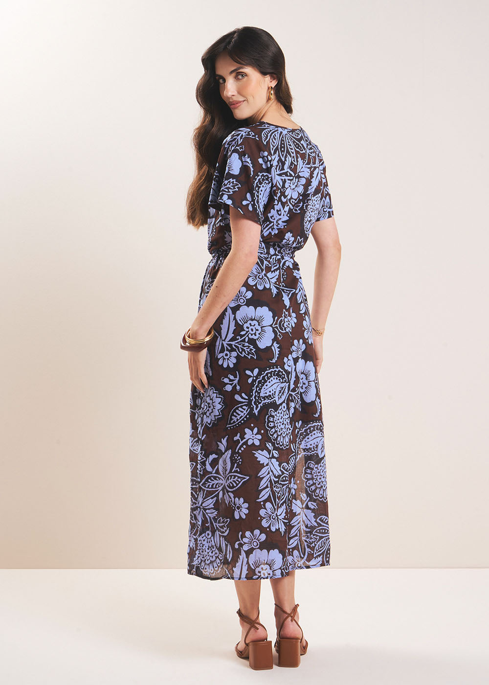 RALOULA Printed midi dress - 3 - Sud Express - Sud Express