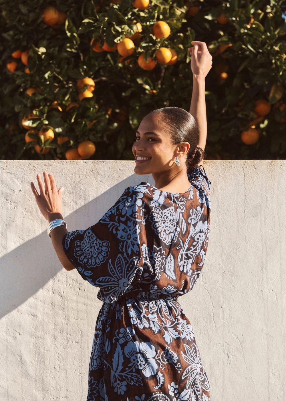 RALOULA Printed midi dress - 3 - Sud Express - Sud Express