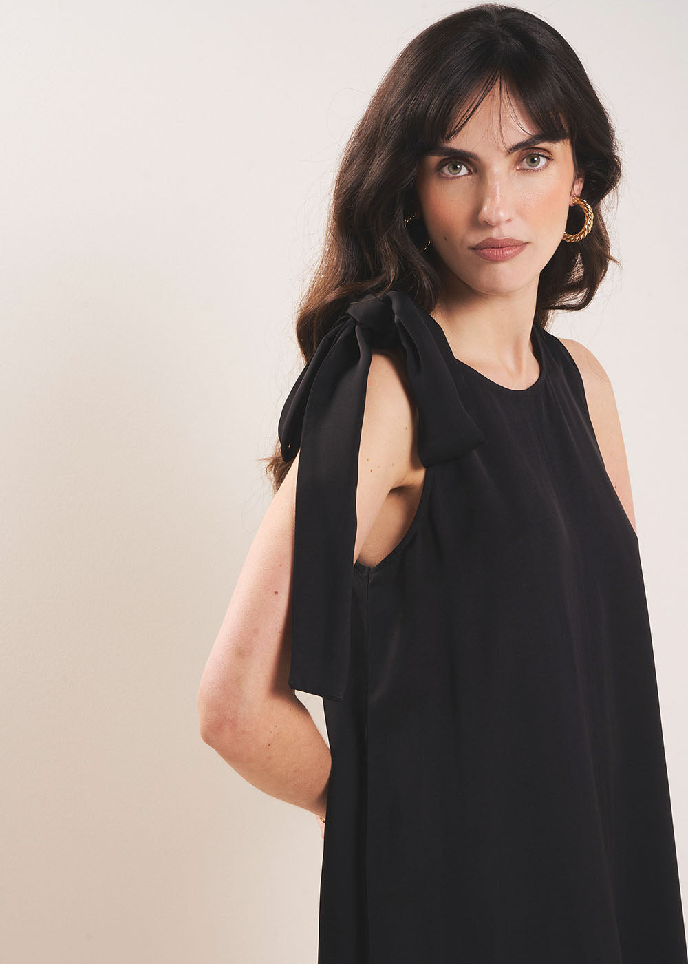 RAZALEE Satin maxi dress - 2 - Sud Express - Sud Express