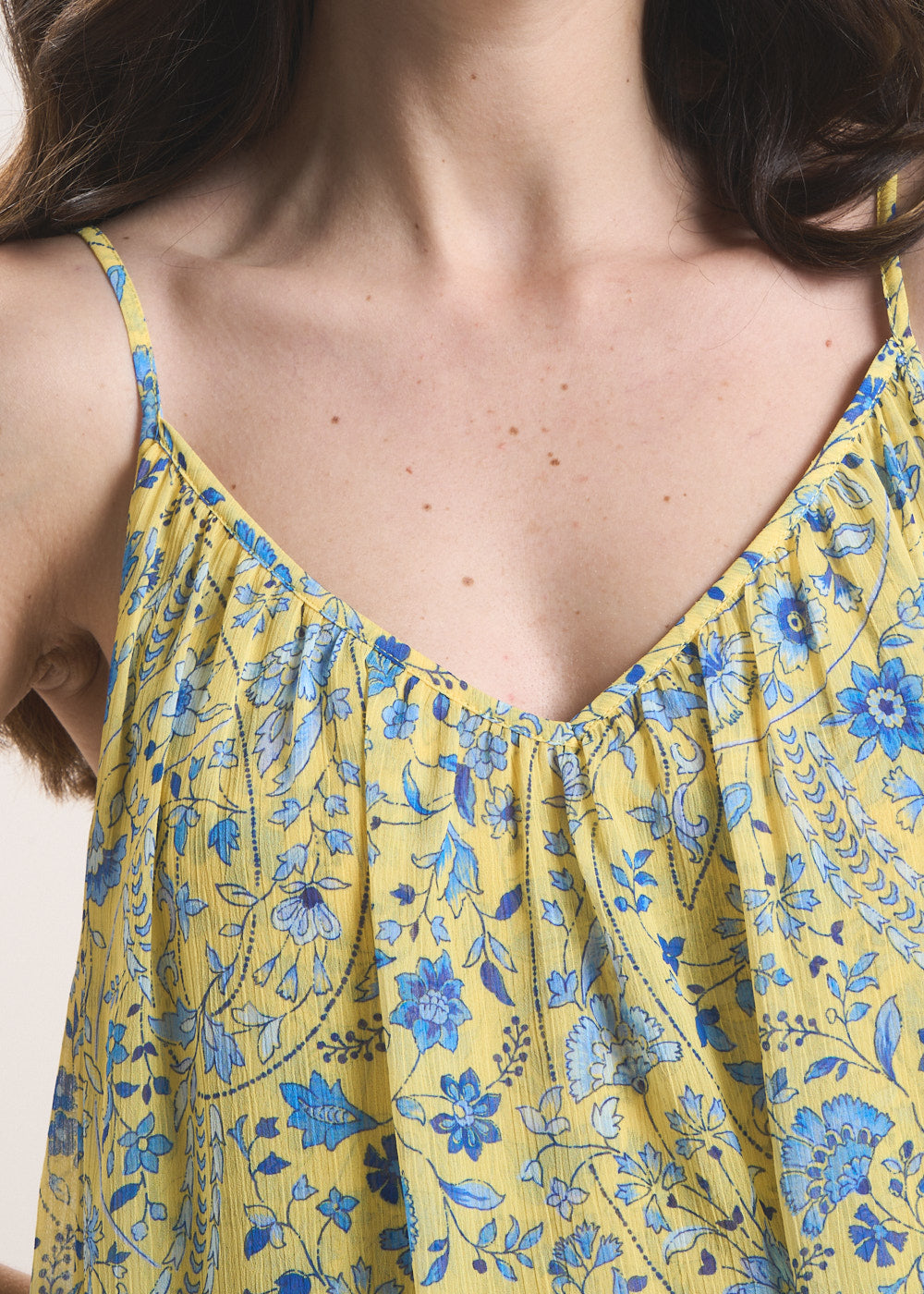 TEMIO Thin strap printed top - 2 - Sud Express - Sud Express