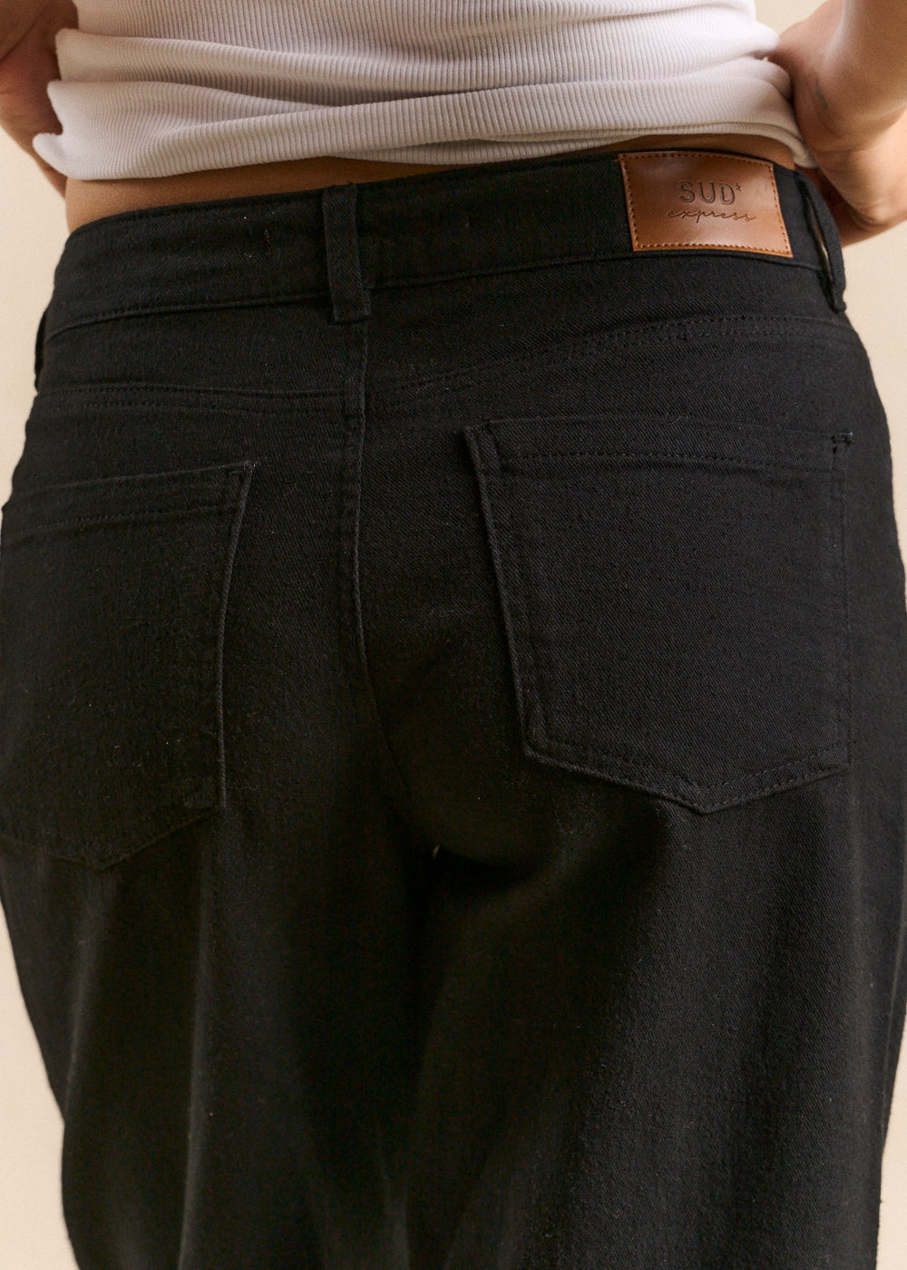 Jean brushed balloon shape - Sud Express - 5 - Sud Express
