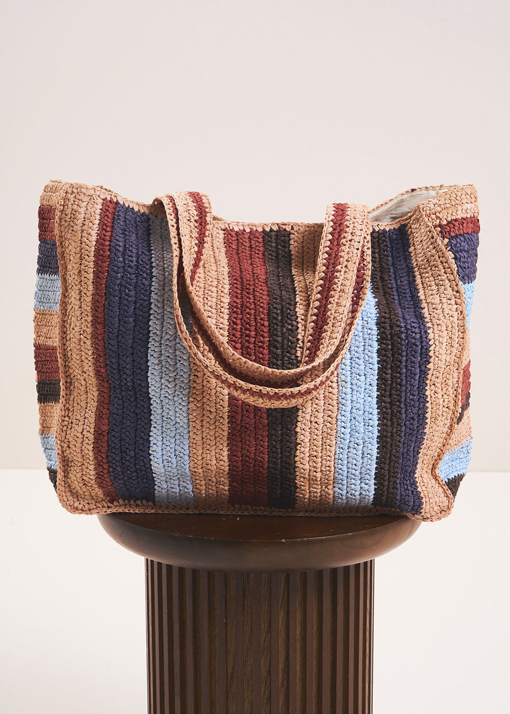 Woven canvas tote bag - Sud Express - 2 - Sud Express
