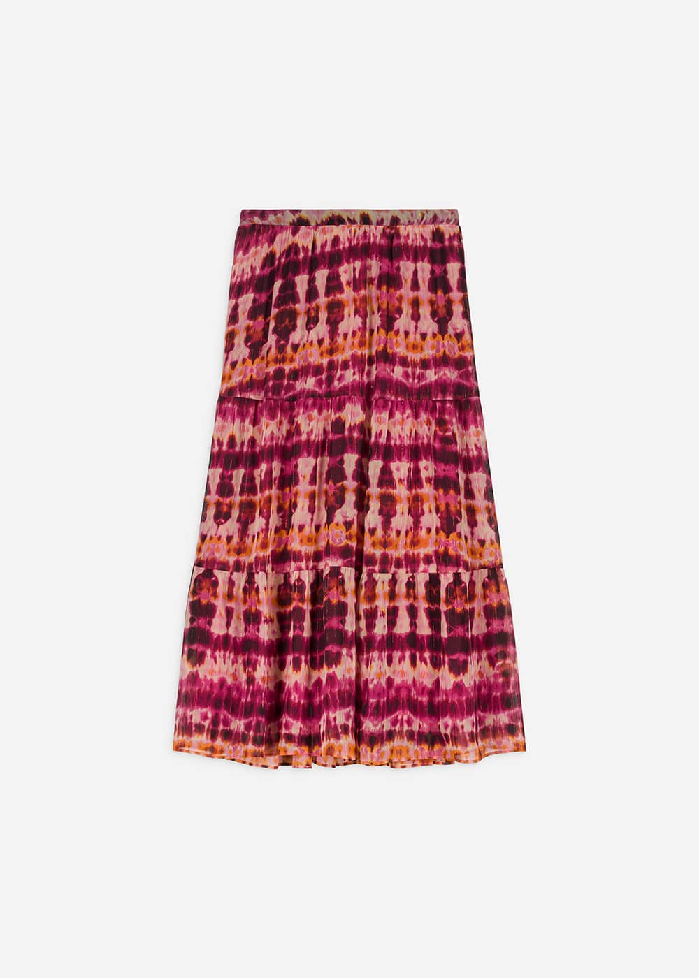 Printed long skirt - Sud Express - 4 - Sud Express
