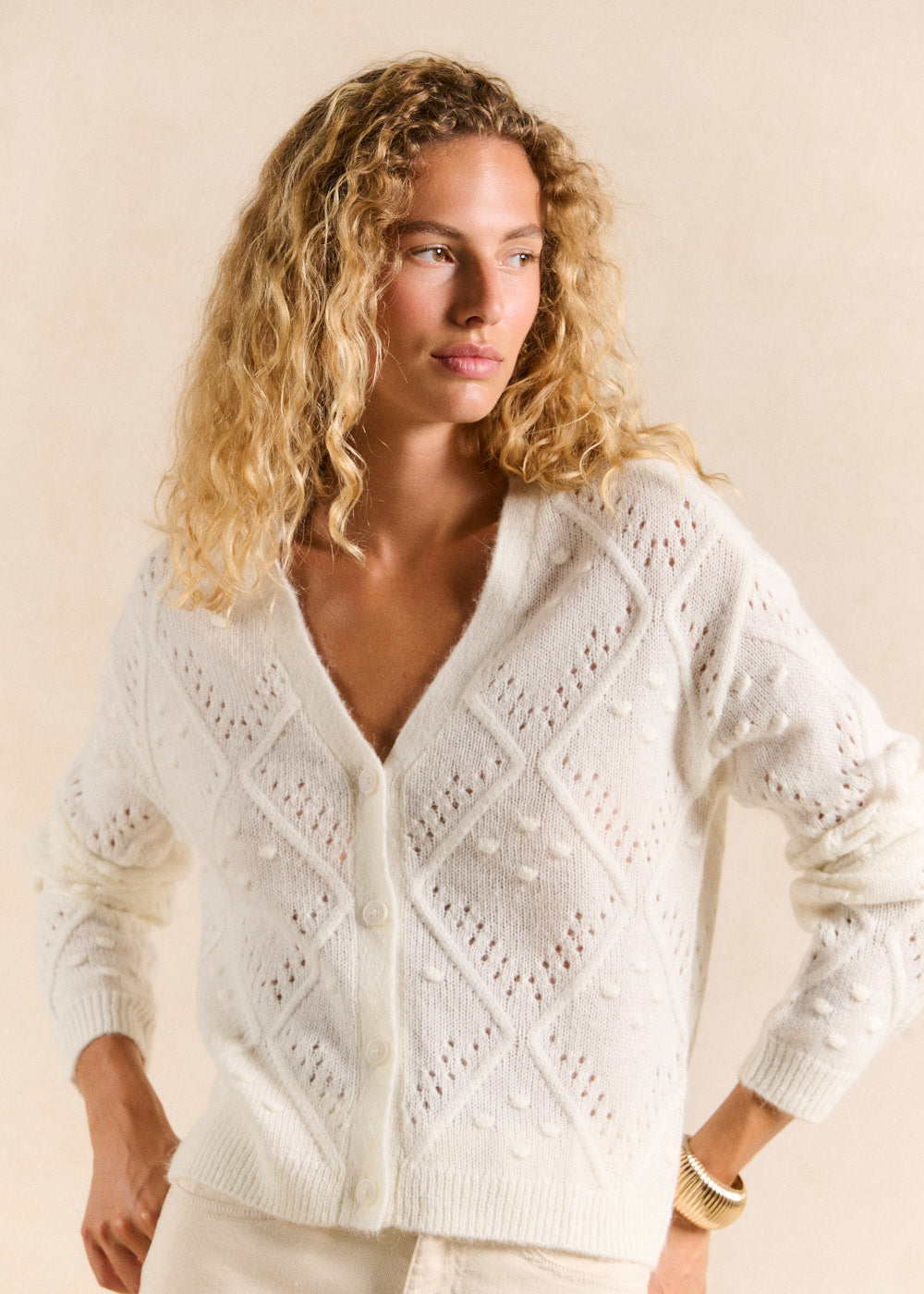 Diamond-patterned waistcoat - Sud Express - 4 - Sud Express