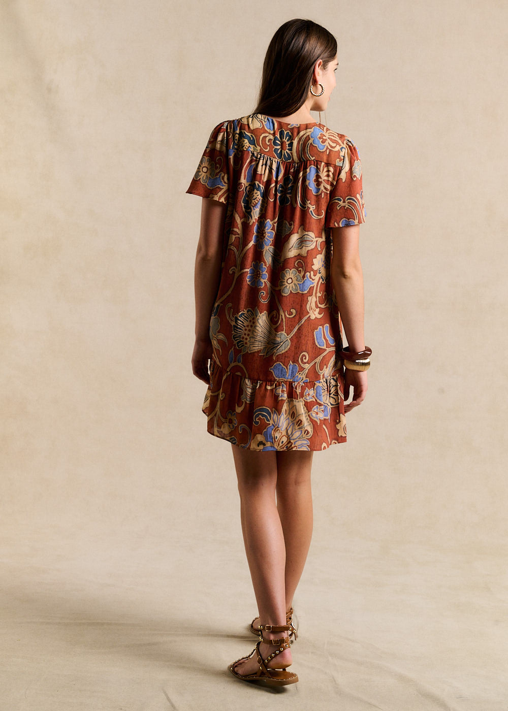Short Printed Dress - Sud Express - 3 - Sud Express