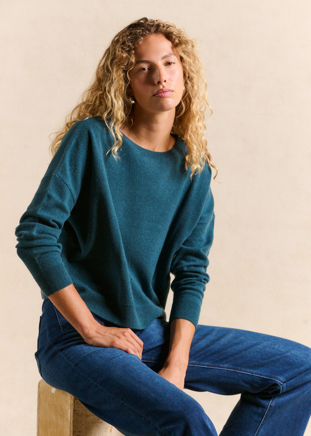 100% cashmere sweater - Sud Express - 5 - Sud Express
