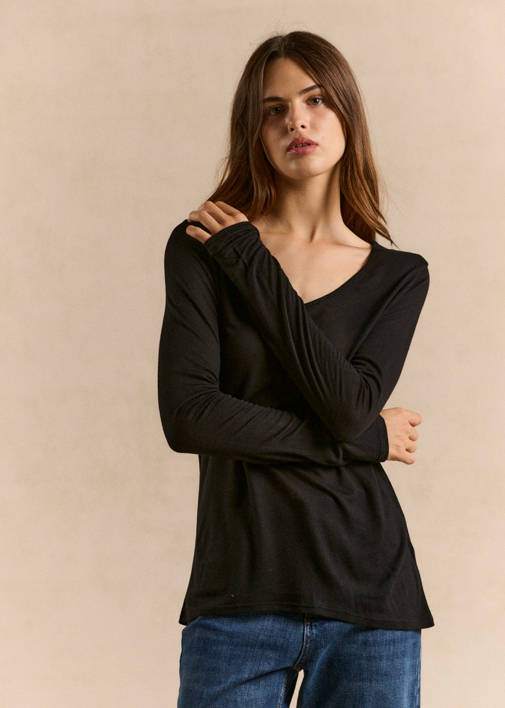 Second-skin fitted cut t-shirt - Sud Express - 1 - Sud Express
