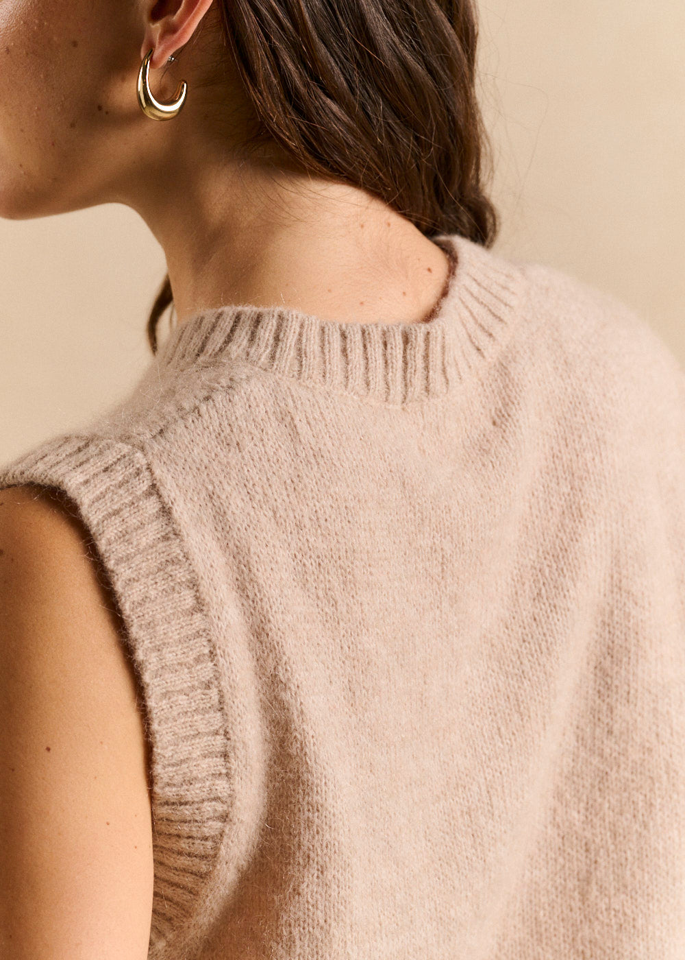 GARISTA Alpaca Sleeveless Vest - 4 - Sud Express - Sud Express