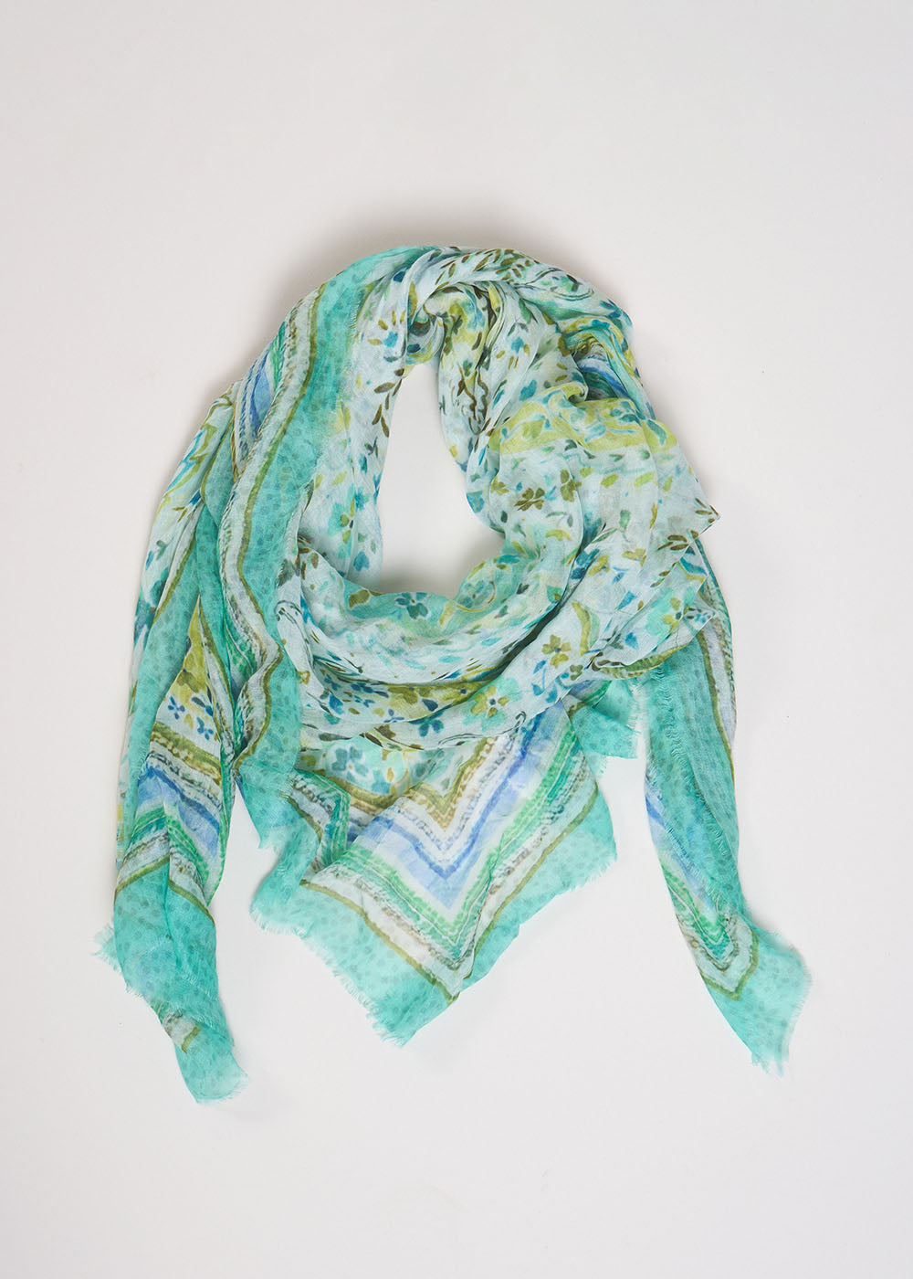Square printed scarf - Sud Express - 1 - Sud Express