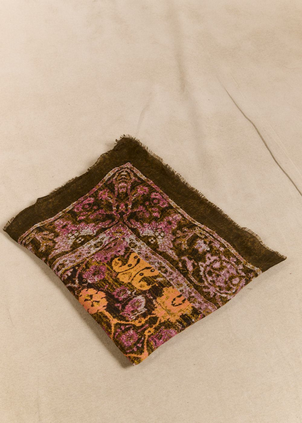 Floral-print scarf - Sud Express - 1 - Sud Express
