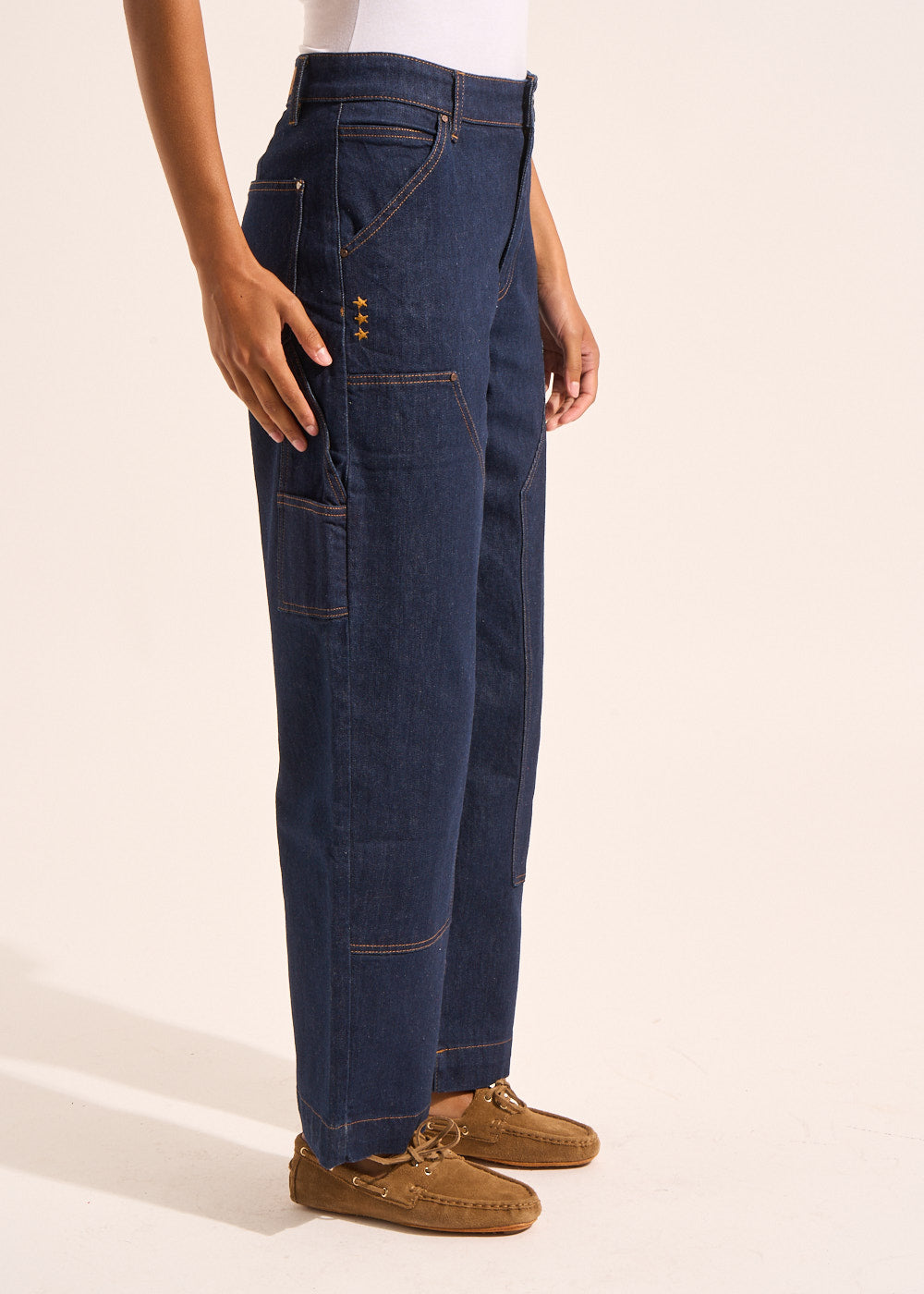 Baggy Carpenter-Style Jeans - Sud Express - 5 - Sud Express