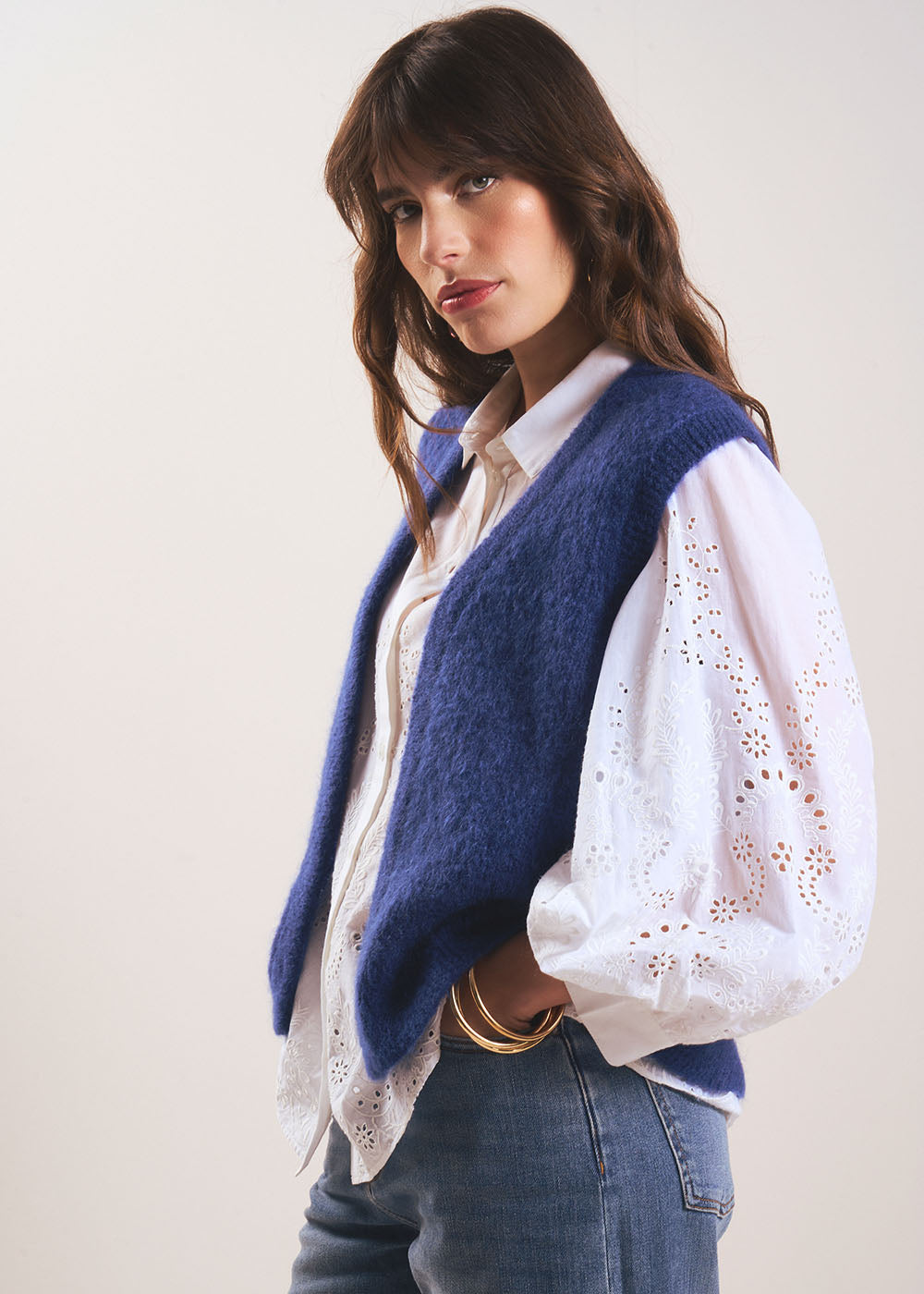 Sleeveless waistcoat - Sud Express - 4 - Sud Express