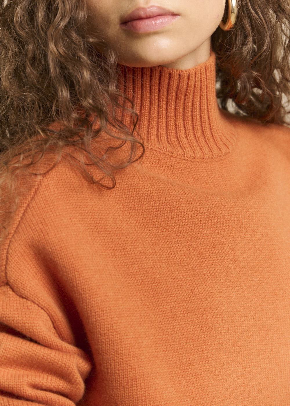 High-necked woollen jumper - Sud Express - 2 - Sud Express