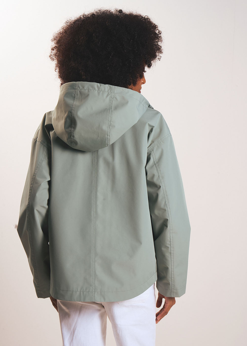 Water-repellent raincoat with hood - Sud Express - 3 - Sud Express