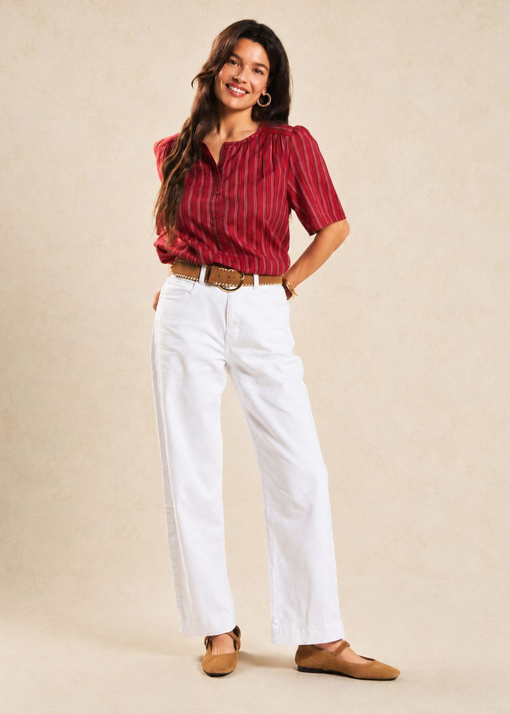 Straight-leg boyfriend jeans - Sud Express - 1 - Sud Express