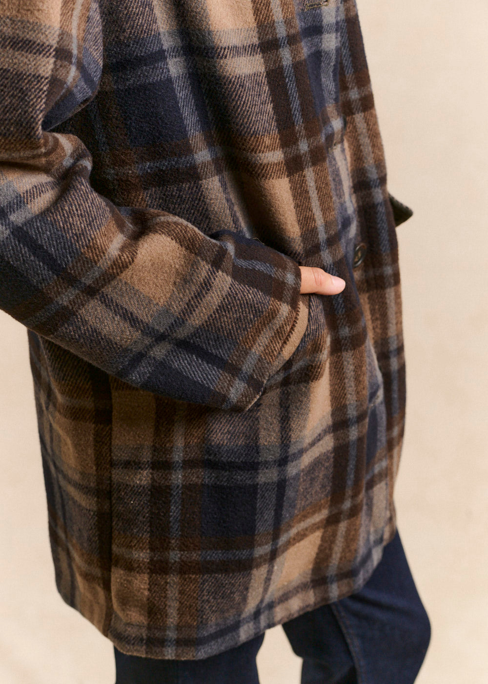 Long reversible hooded parka - Sud Express - 5 - Sud Express