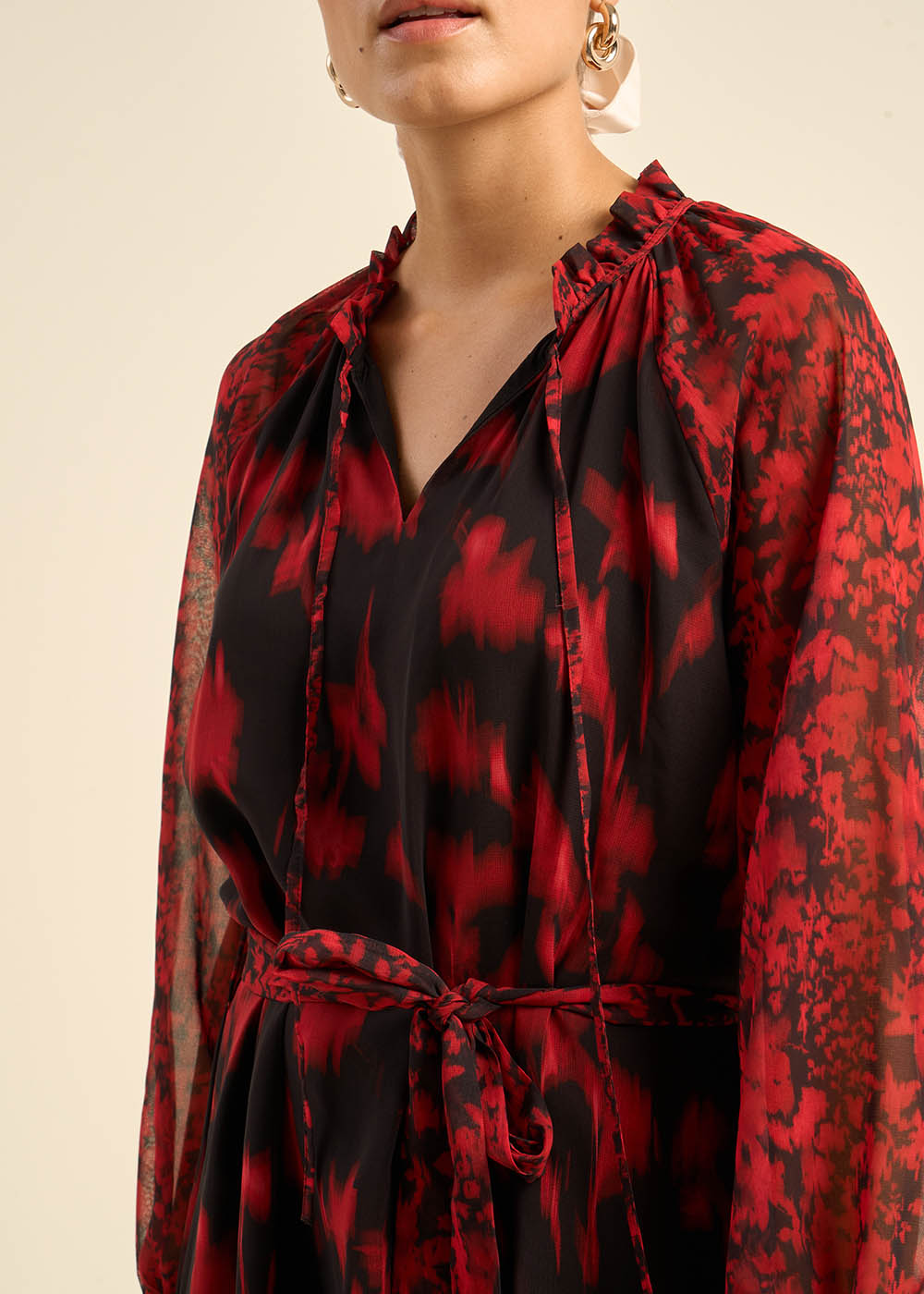 Short printed dress - Sud Express - 6 - Sud Express