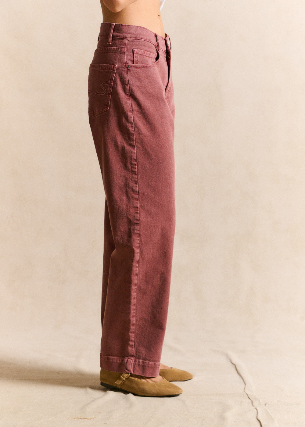 Straight-leg boyfriend jeans - Sud Express - 5 - Sud Express