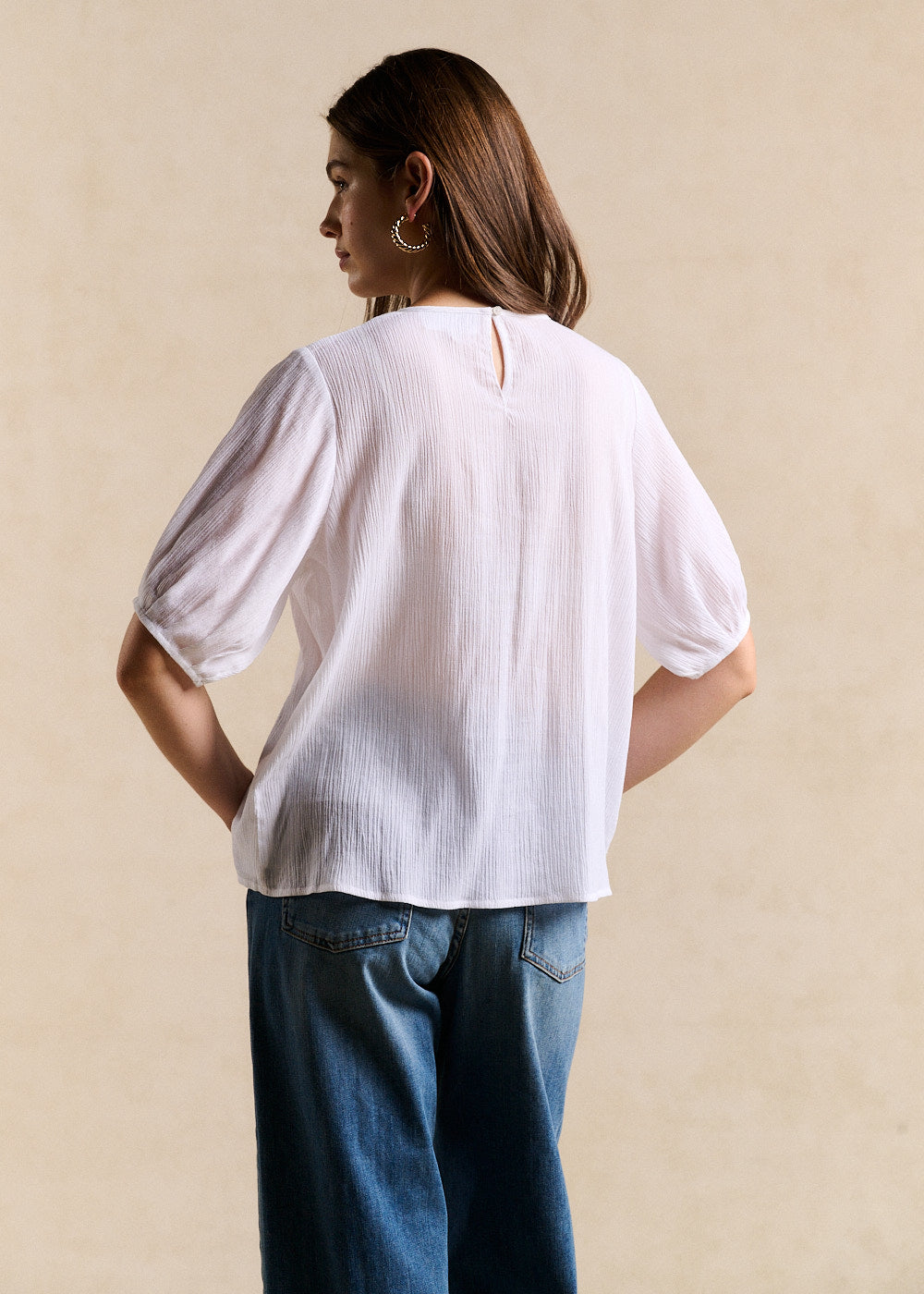 TONNYX Embroidered Cotton Voile Top - 3 - Sud Express - Sud Express