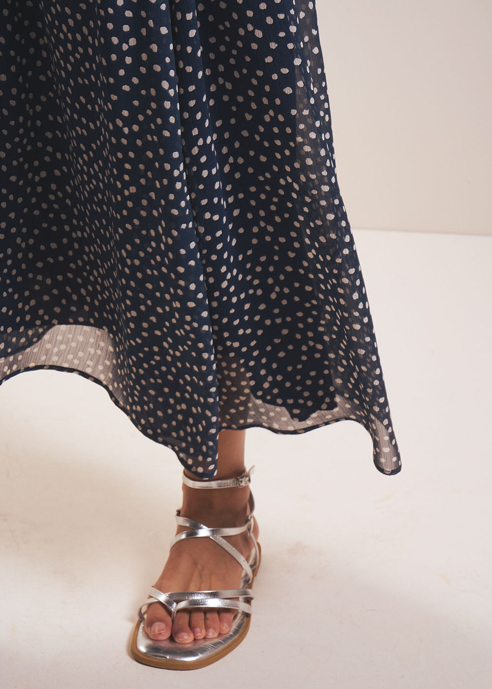 Long flowing printed skirt - Sud Express - 4 - Sud Express