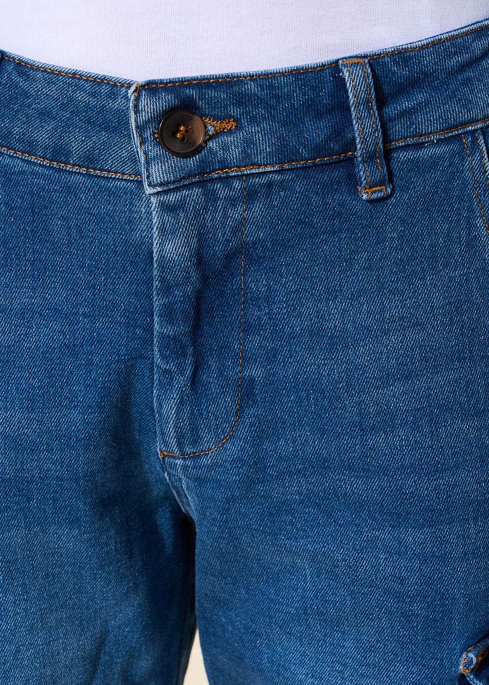 Straight cargo jeans - Sud Express - 2 - Sud Express