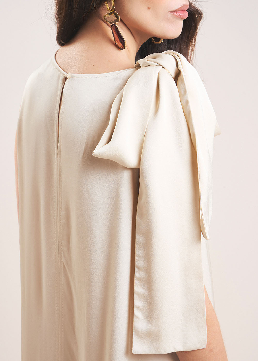 Satin maxi dress - Sud Express - 5 - Sud Express
