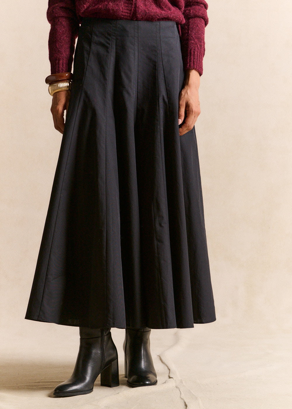 JANGO Long flared skirt - 1 - Sud Express - Sud Express