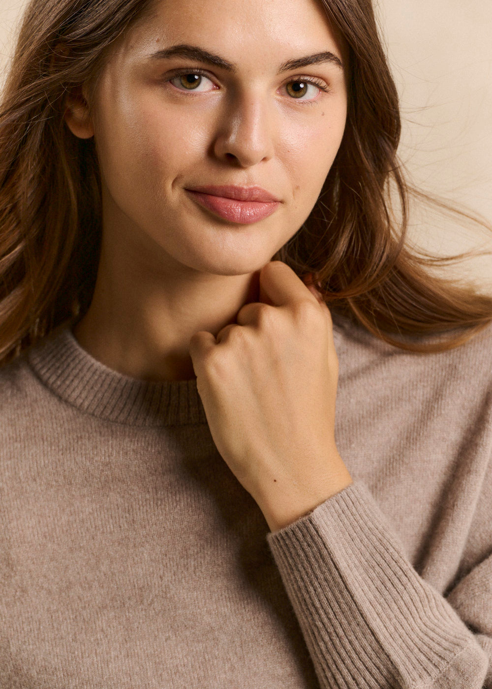 Cropped cashmere sweater  - Sud Express - 5 - Sud Express