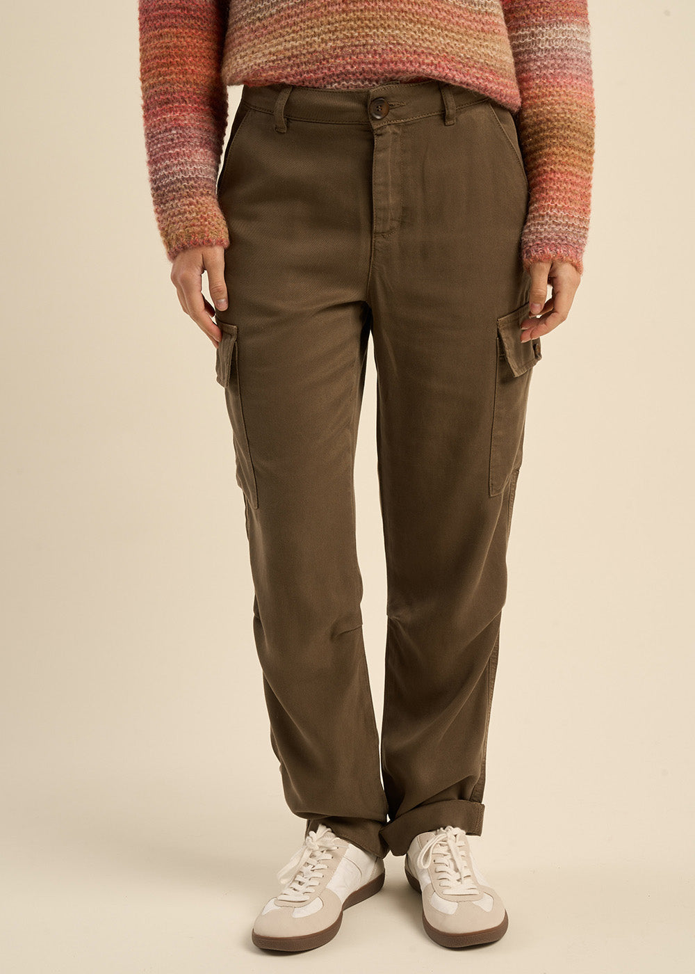 Wide-leg cargo trousers - Sud Express - 5 - Sud Express