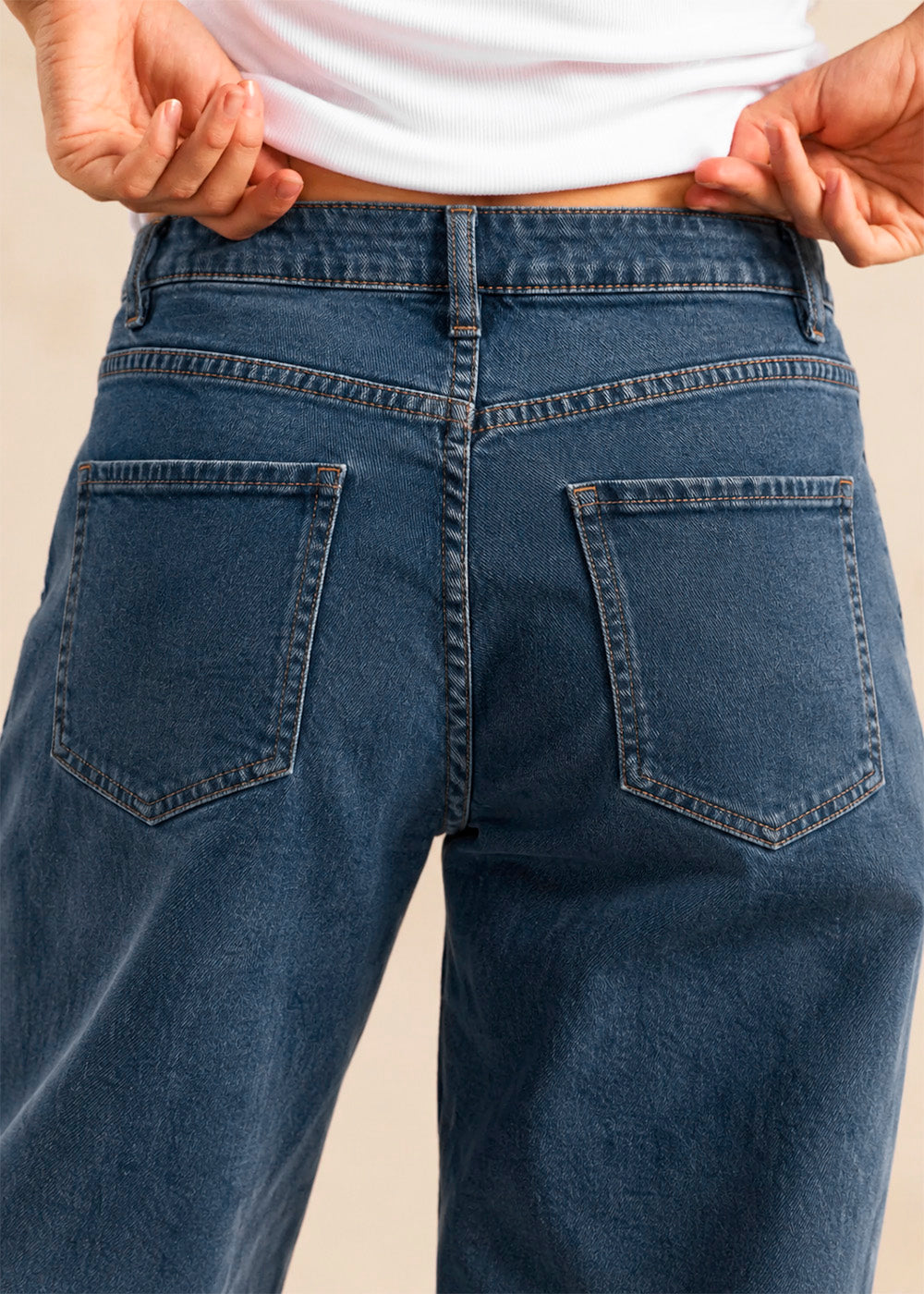 BLOOM Wide-leg boyfriend jeans - 3 - Sud Express - Sud Express