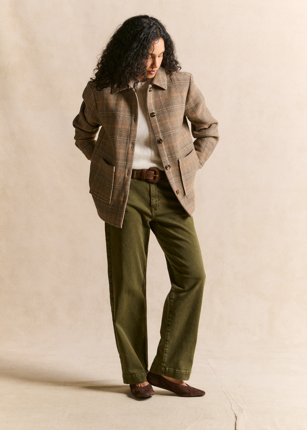 Checked shirt jacket - Sud Express - 1 - Sud Express
