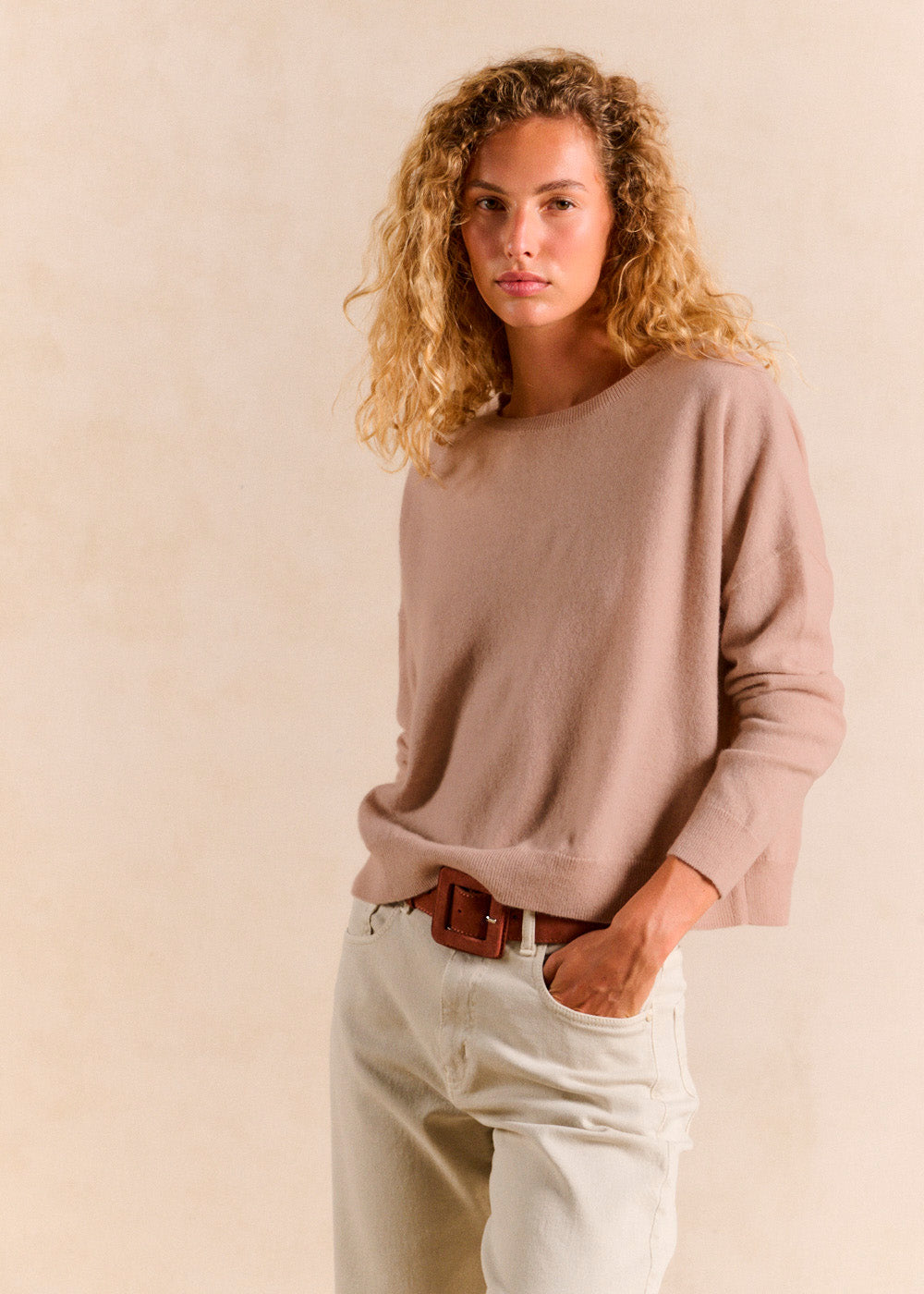 MONAE 100% cashmere sweater - 1 - Sud Express - Sud Express