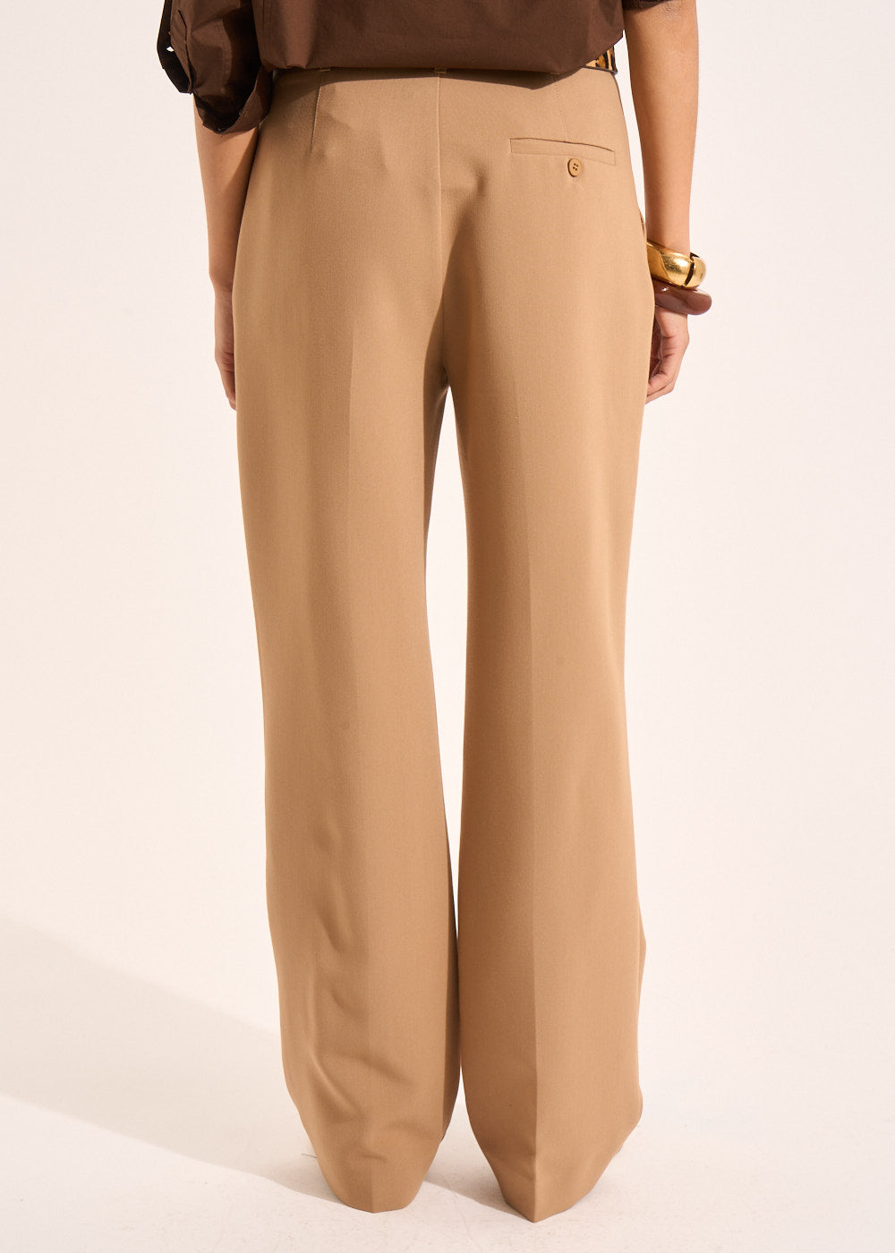 Straight tailored trousers - Sud Express - 3 - Sud Express